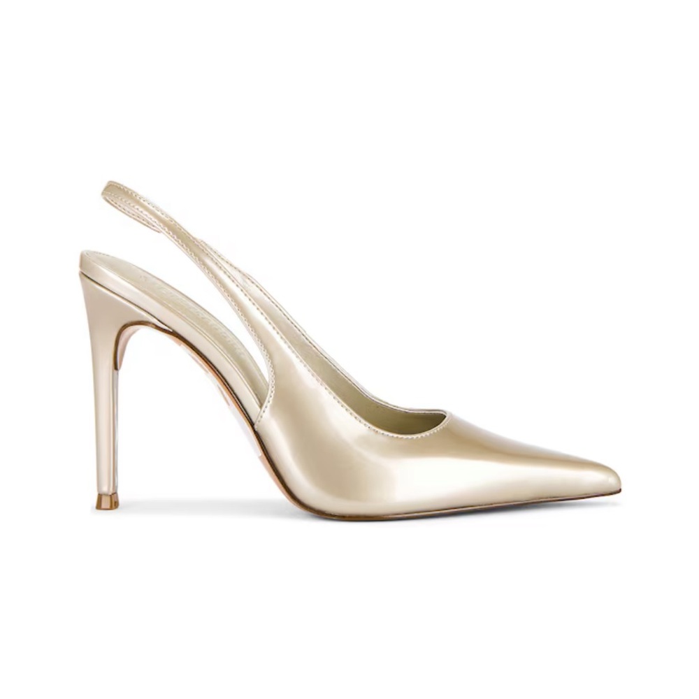 Steve Madden Ivory Slingback Heels - Picture 1 of 3